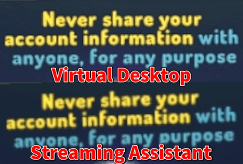 Virtual DesktopとStreaming Assistantの画質の比較　アダルト